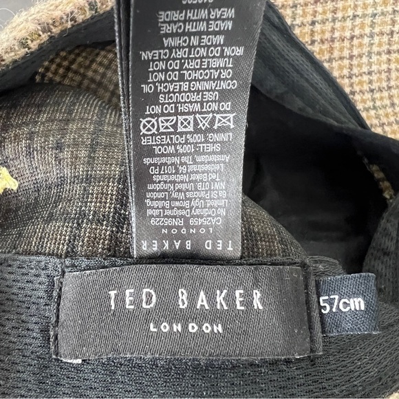 Ted Baker London Conor Check Baseball Cap - Picture 5 of 6